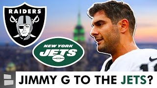 Jimmy Garoppolo Trade Rumors To The New York Jets Are HEATING UP After Aaron Rodgers’ Injury News [upl. by Nilat574]