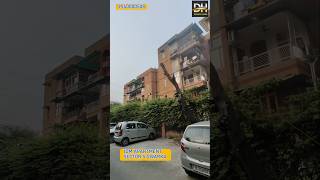 JDM apartment sec 5 dwarka Delhi beautiful house tour realestate shorts dwarkahomes [upl. by Cinimmod]