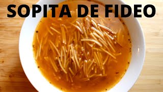 How to Make QUICK and EASY Mexican SOPA DE FIDEO [upl. by Elram]