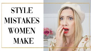 STYLE MISTAKES WOMEN MAKE tips from a stylist [upl. by Ermentrude]