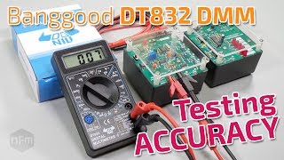 Banggood DT832 Digital Multimeter Accuracy Testing [upl. by Stormi]