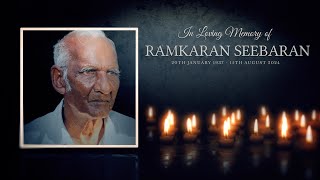 The Funeral of the late Ramkaran Seebaran [upl. by Cigam321]