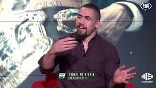 Vettori earned the respect of the MMA world  Robert Whittaker [upl. by Hana]