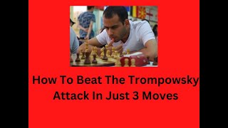 How To Beat The Trompowsky Attack In Just 3 Moves  Chess Opening Traps [upl. by Farika]