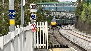 Great Western Railway and CrossCountry Trains at Goring amp Streatley on September 3rd 2022 [upl. by Ana]