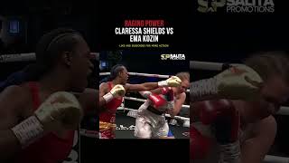 CLARESSA SHIELDS VS EMA KOZIN HIGHLIGHTS [upl. by Aihsital]