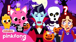 🎃👻2024 MARATÓN de las Mejores Canciones de Halloween para niños  Pinkfong en español [upl. by Hedi]