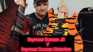 Seymour Duncan JB or Seymour Duncan Distortion2 hot humbuckers Peavey Ultra Plus amp Peavey Windsor [upl. by Lingwood]