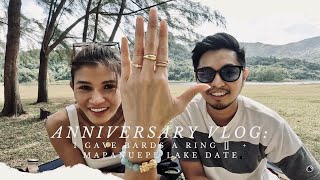 Anniversary Vlog I gave Bards a ring  Mapanuepe Lake Date [upl. by Ruthven554]