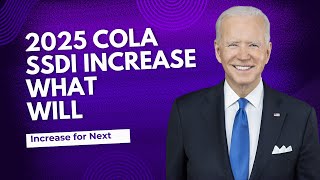 2025 COLA SSDI Increase What Will be your disability payment increase for next year [upl. by Oriaj]