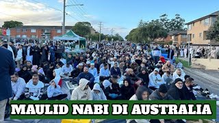 RIBUAN MUSLIMS MAWLID NABI DI SYDNEY AUSTRALIA [upl. by Sacks818]