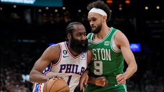 New Jersey fans react to Philadelphia 76ers loss to Boston Celtics in Game 7 [upl. by Suoirad33]