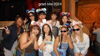 grad nite  disneyland class of 2024 [upl. by Eimirej]