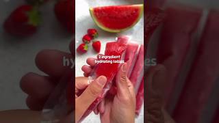 Hydrating Ice Lollies for your little hydrationicelolliesicepopswatermelonstrawberryviralshort [upl. by Vigen]