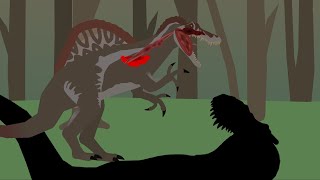 Spinosaurus jp3 vs JR the lost world [upl. by Anoek]