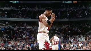 Scottie Pippens HalfCourt Shot Leads the Top 10 Plays of the Week  December 10 1994 [upl. by Leizahaj]