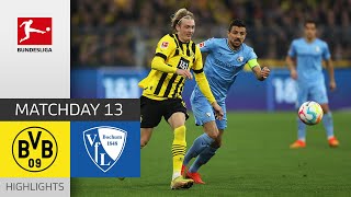 Borussia Dortmund  VfL Bochum 30  Highlights  Matchday 13 – Bundesliga 202223 [upl. by Dorca]