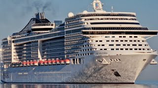 MSC Splendida Cruise Ship 10082024 [upl. by Skipton]