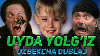 UYDA YOLGIZ FILMI  UZBEKCHA DUBLAJ  YANGI YIL [upl. by Suoicerp349]