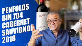 Penfolds Bin 704 Cabernet Sauvignon 2018  96 Rated by Wine Enthusiast  Wine Review [upl. by Suzan463]