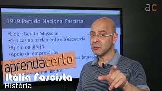 A Itália Fascista [upl. by Sopher580]