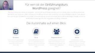 Einfuehrungskurs WordPress [upl. by Aritak]