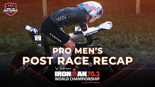 Pro Men Race Recap  2024 VinFast IRONMAN 703 World Championship Taupō [upl. by Sivaj]