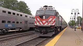 Metra Rush Hour on the Racetrack [upl. by Lise]