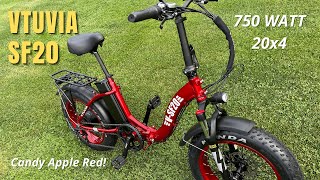 Vtuvia SF20 Fat Tire Ebike Review [upl. by Yrehcaz]