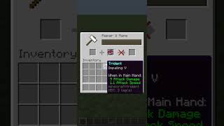 Enchanting Tools in Minecraft Java Edition  Riptide 3 Enchantment Minecraft [upl. by Nelon]