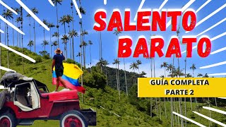 QUE HACER EN SALENTO❓ Valle del Cocora🌴 Tour del Café☕ Guia ‼️Costos‼️ Eje Cafetero Parte 2 [upl. by Kalfas88]