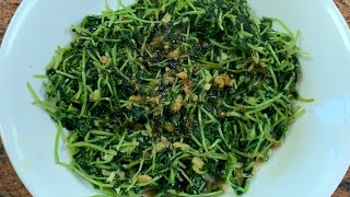 Garlic amp Ginger StirFried Pea Sprouts [upl. by Silda472]