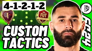 PRO 41212 META FUT CHAMPS CUSTOM TACTICS  INSTRUCTIONS FC 24 [upl. by Akinej]