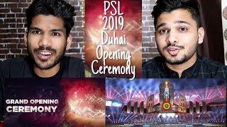 PSL 2019 Opening Ceremony  M Bros Reaction [upl. by Aniger324]