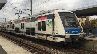 Gare de NogentLePerreux  TER Transilien P et RER E [upl. by Barbour]