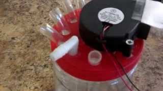 Cheap homemade air purifier using water DIY [upl. by Dolores633]