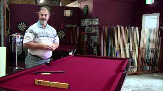 How to level a Pool Snooker Billiard Table [upl. by Ailiec]