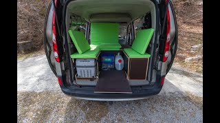 Renault Kangoo mini camper [upl. by Septima]