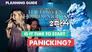 HHN33 Is It Time To Start Panicking For Universal Orlando Halloween Horror Nights 2024 [upl. by Frasquito]