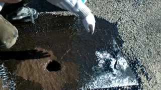 How To seal A Roof Drain [upl. by Hsima123]