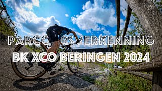 INTEGRALE PARCOURSVERKENNING van het BK XCO 2024 in Beringen  GoPro Lap [upl. by Dre]