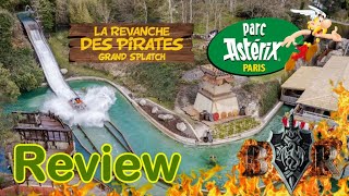 Review  La revanche des pirates  Le Grand Splatch Parc Astérix [upl. by Seibold]