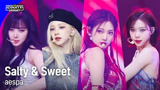 최초 공개 aespa  Salty amp Sweet 엠카운트다운 EP796  Mnet 230511 방송 [upl. by Powers]