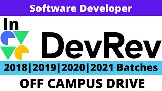 Devrev hiring software developer [upl. by Forsta]