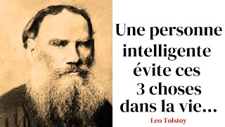 Les leçons de vie de Leo Tolstoy que les hommes apprennent trop tard dans la vie Guerre et Paix [upl. by Aerdnak]