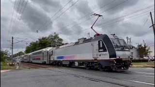 NJ Transit ALP46A 4660 NJCL Train 3231 Red Bank NJ [upl. by Costanzia441]