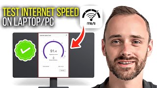 How To Test Internet Speed On Laptop amp PC Quick And Easy [upl. by Eenalem]