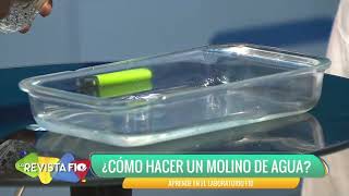 ¿Lograron Omar y Pepe construir su molino de agua Averígualo hoy en el Laboratorio F10 [upl. by Elletnuahs]