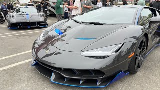 Full Carbon Fiber Lamborghini Centenario at Cars ‘N Copters 2024 [upl. by Row]