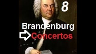 Concerto Brandebourgeois N°4  Andante  Bach [upl. by Healion]